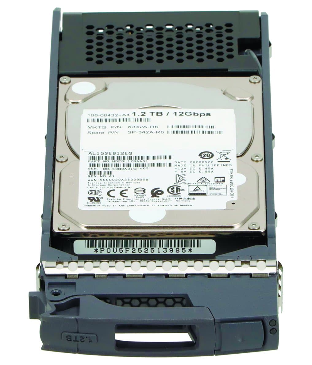 Жесткий диск NetApp 1,2Tb 10000 SAS 2.5" HDD 108-00432