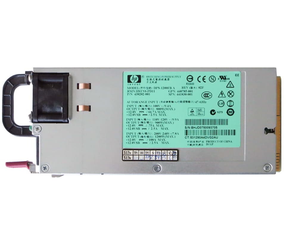 Резервный Блок Питания HP 438202-001 1200W