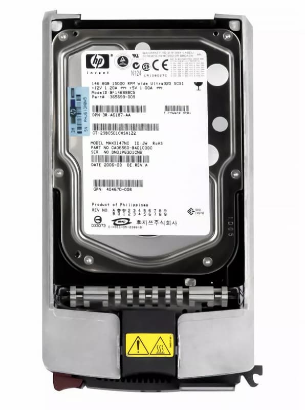 Жесткий диск HP 365699-009 146,8Gb  U320SCSI 3.5" HDD