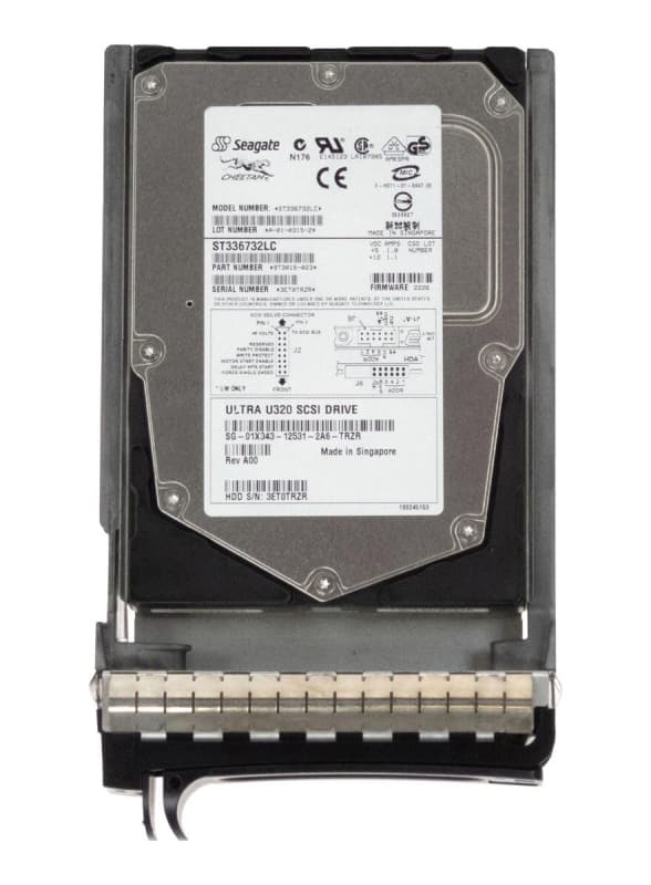 Жесткий диск Dell 9T3016-023 36,7Gb  U320SCSI 3.5" HDD