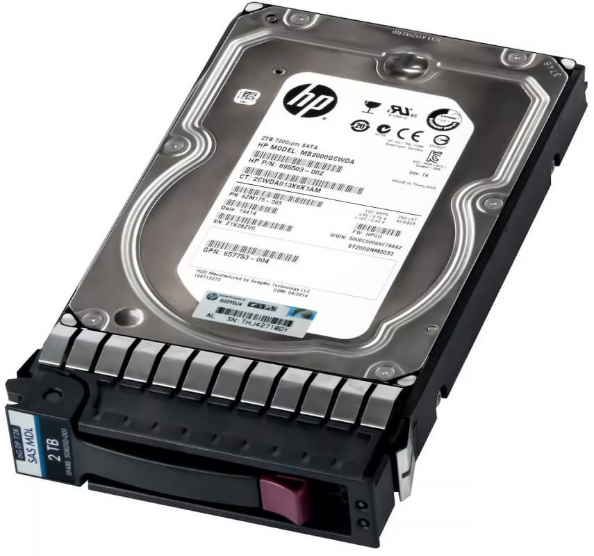 Жесткий диск HP 695503-002 2Tb 7200 SATAIII 3.5" HDD