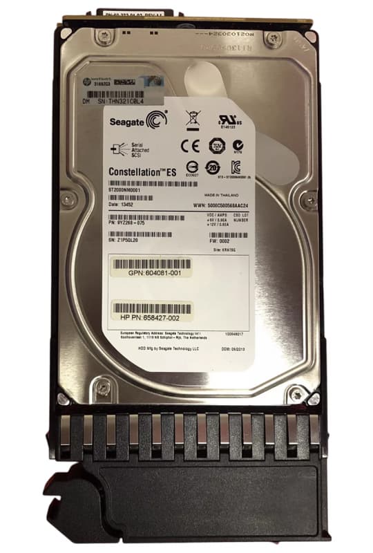 Жесткий диск HP 658427-002 2Tb 7200 SAS 3,5" HDD