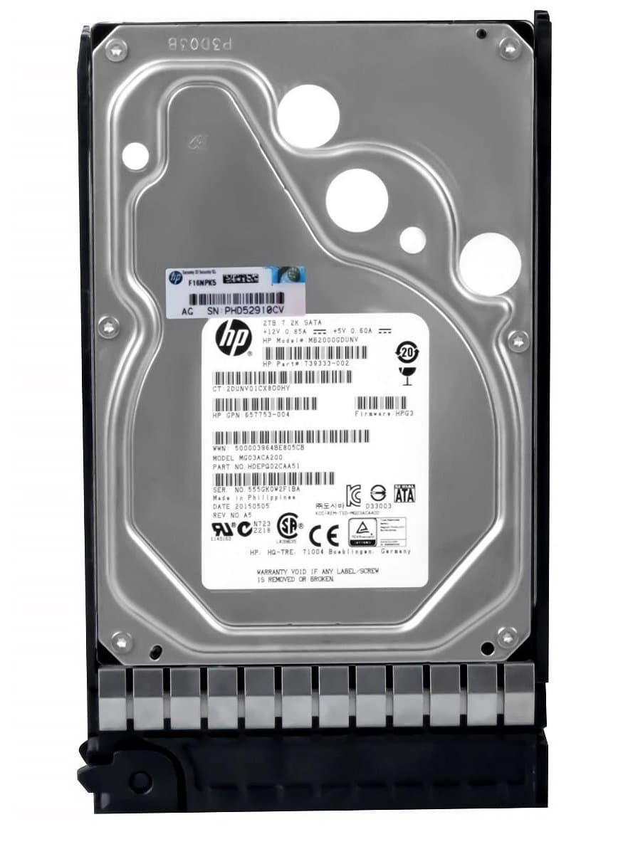Жесткий диск HP 2Tb 7200 SATAIII 3.5" HDD 739333-002