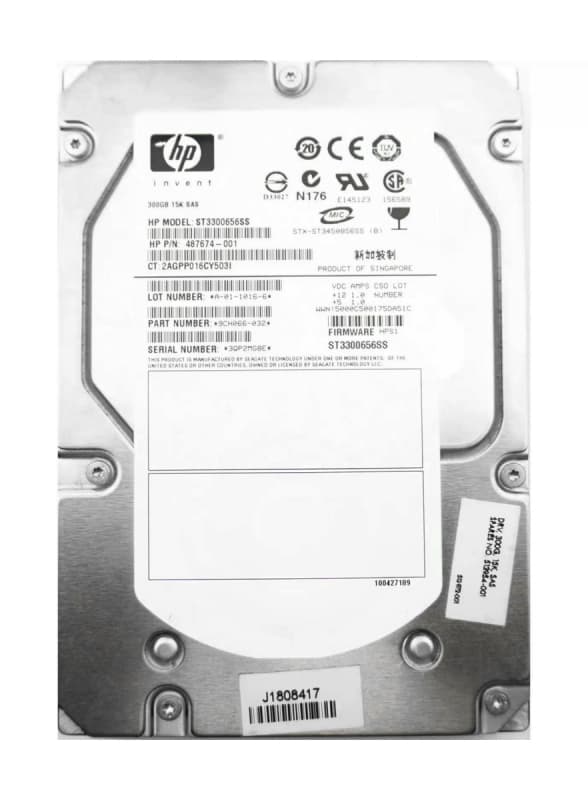 Жесткий диск HP 9CH066-032 300Gb  SAS 3,5" HDD