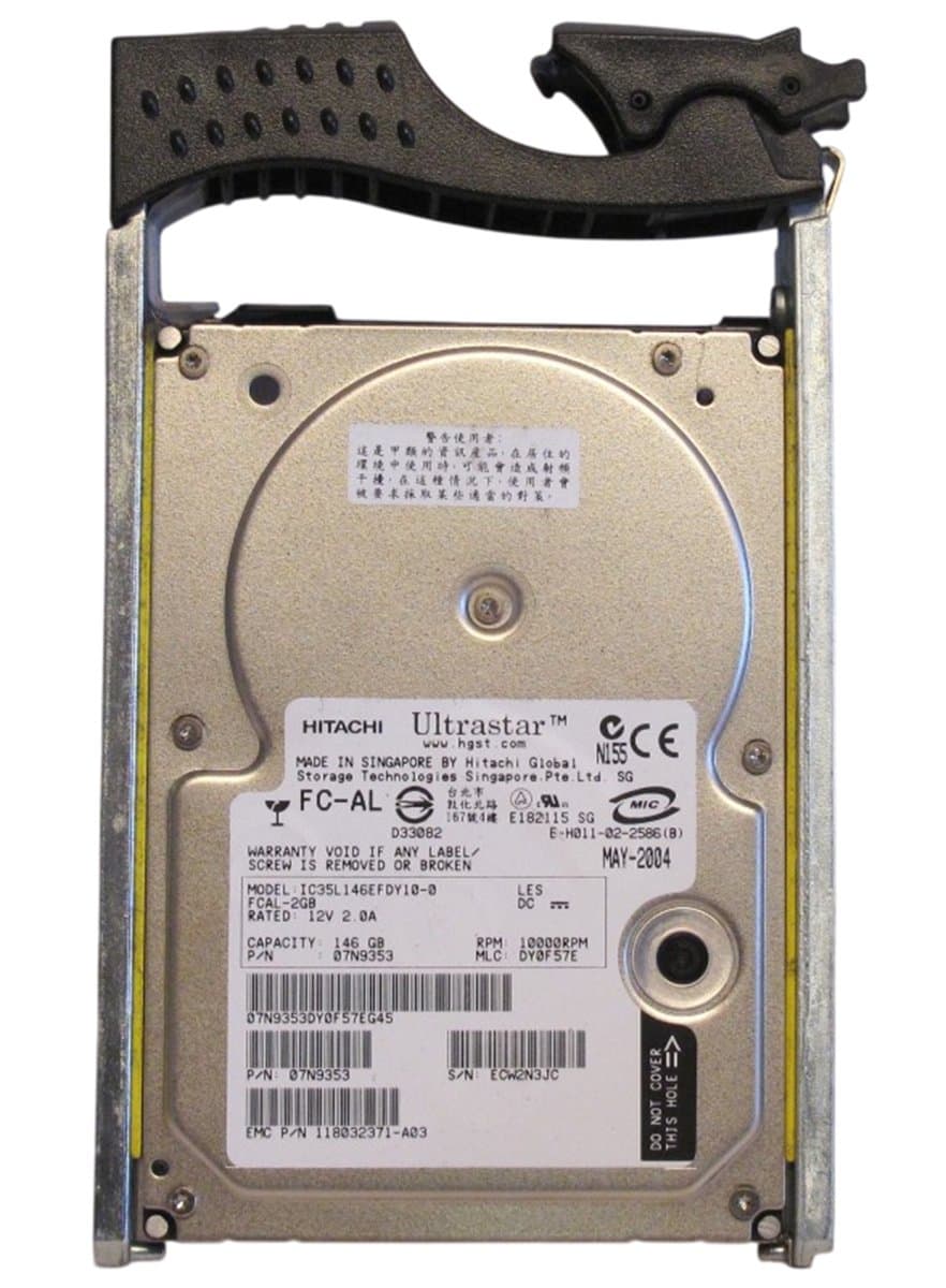  EMC EMC 146,8Gb 10000 Fibre Channel 3.5" HDD 118032371-A03