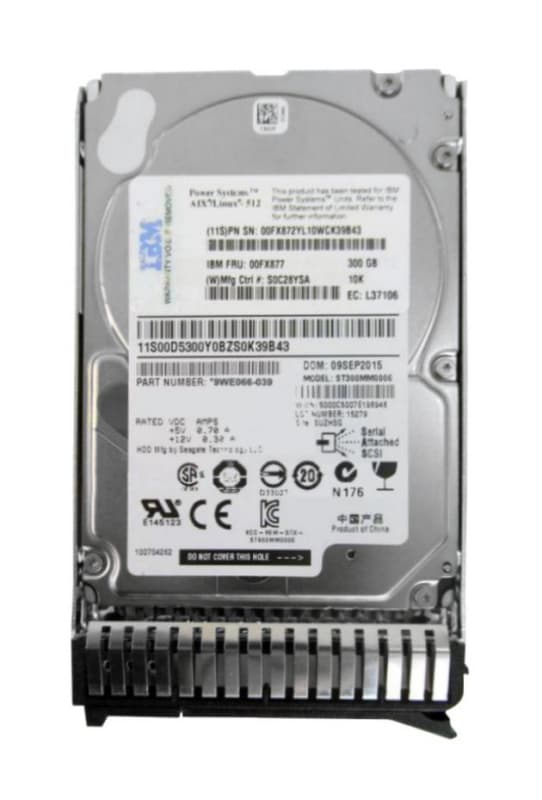 Жесткий диск IBM 9WE066-039 300Gb 10000 SAS 2,5" HDD
