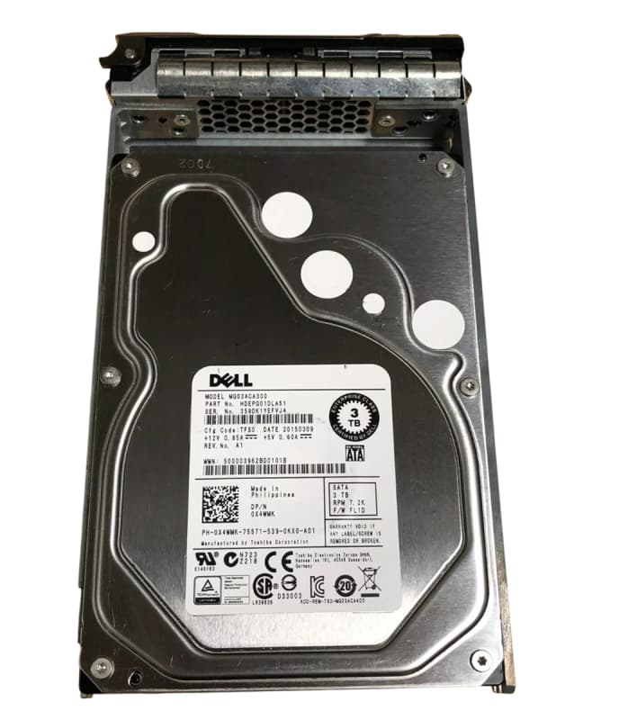Жесткий диск Dell 0X4WMK 3Tb SATAIII 3.5" HDD