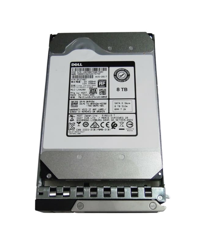 Жесткий диск Dell 0KRV2W 8Tb SATAIII 3,5" HDD