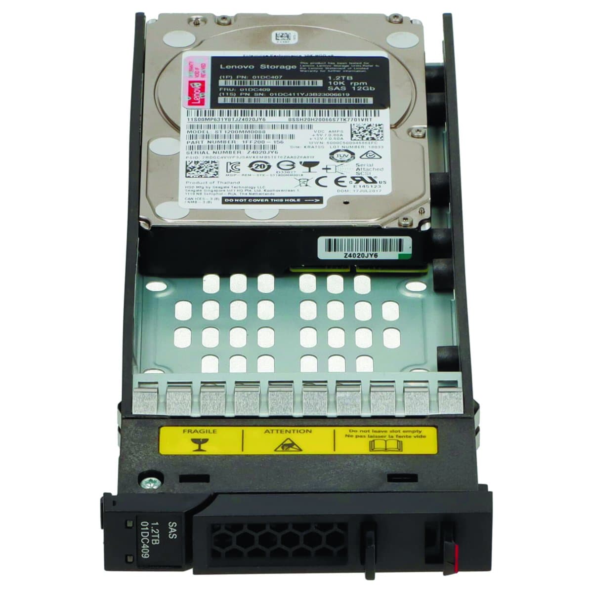 Жесткий диск Lenovo 1,8TB 10000 SAS 2.5" HDD 01DC402 