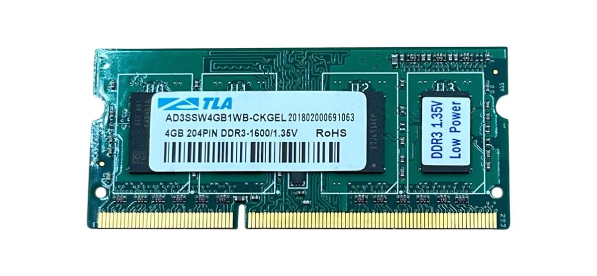 Оперативная память TLA DDRIII 4Gb AD3SSW4GB1WB-CKGEL