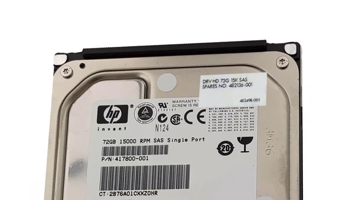 Жесткий диск HP 146Gb 15000 SAS 3.5" HDD 483498-001