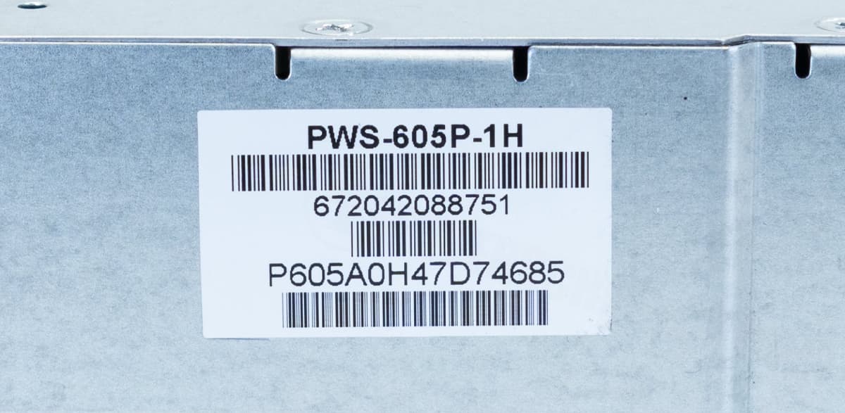 Блок Питания SuperMicro 672042088751 600W