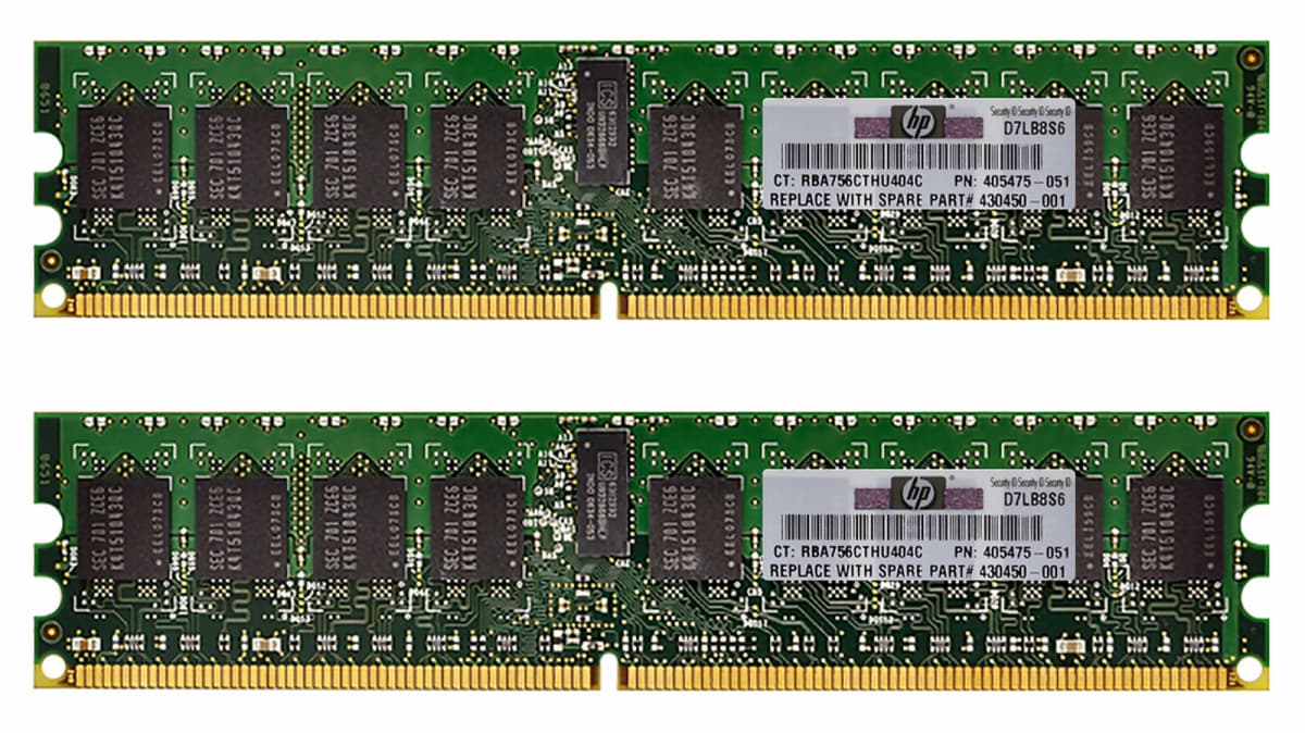 Оперативная память HP 408851-B21 DDRII 2Gb