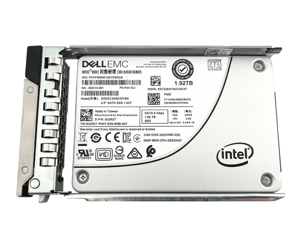 Жесткий диск Dell 400-BDVR 1.92TB SATAIII 2,5" SSD