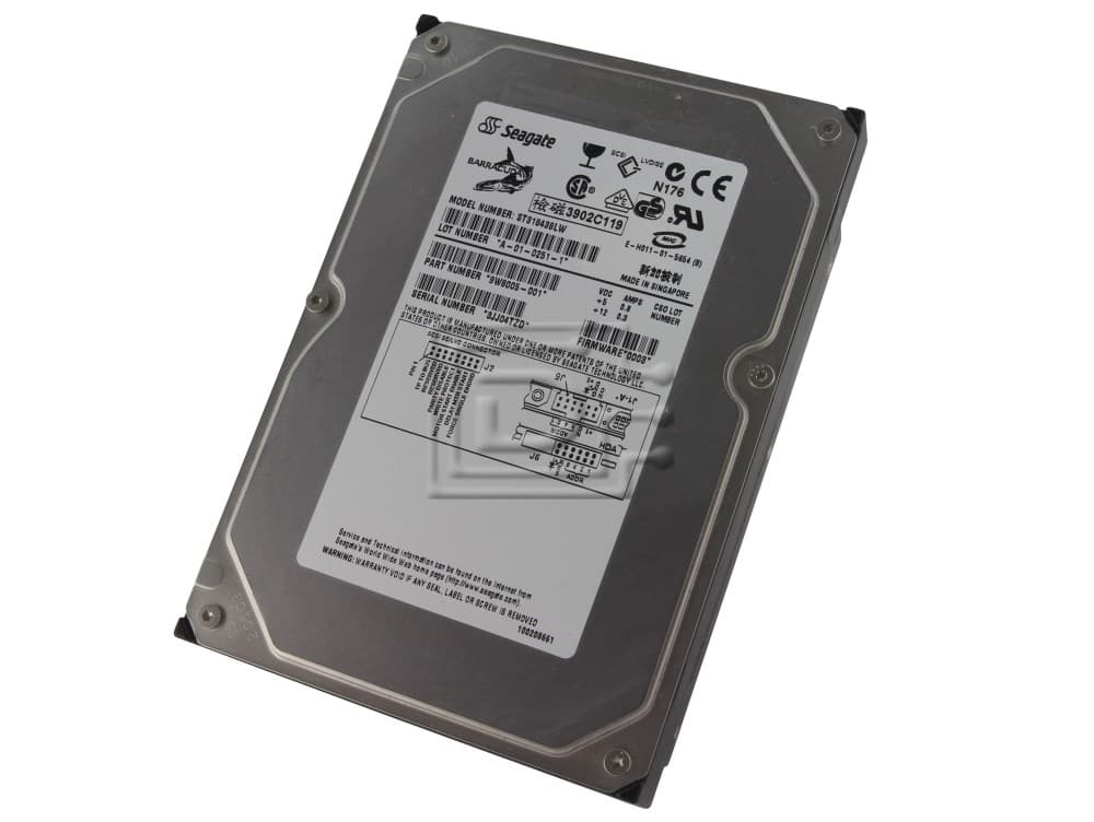 Жесткий диск Seagate ST318438LW 19,92Gb 7200 U160SCSI 3.5" HDD