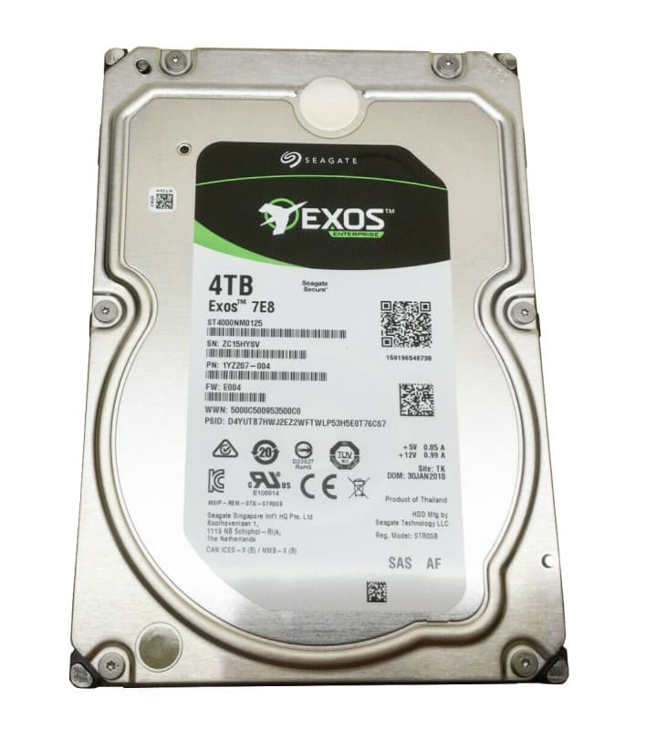 Жесткий диск Seagate 1YZ207 4Tb 7200 SAS 3,5" HDD