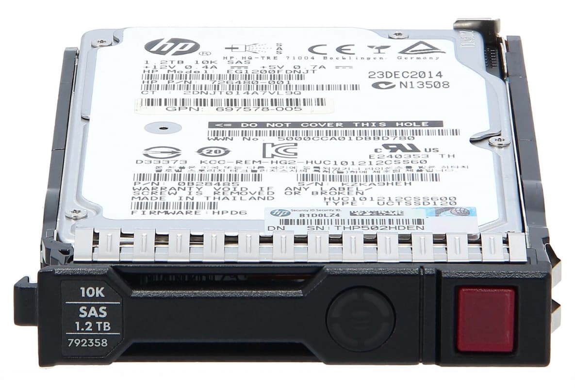 Жесткий Диск HP 792238-B21 1,2Tb 10000 SAS 2,5" HDD