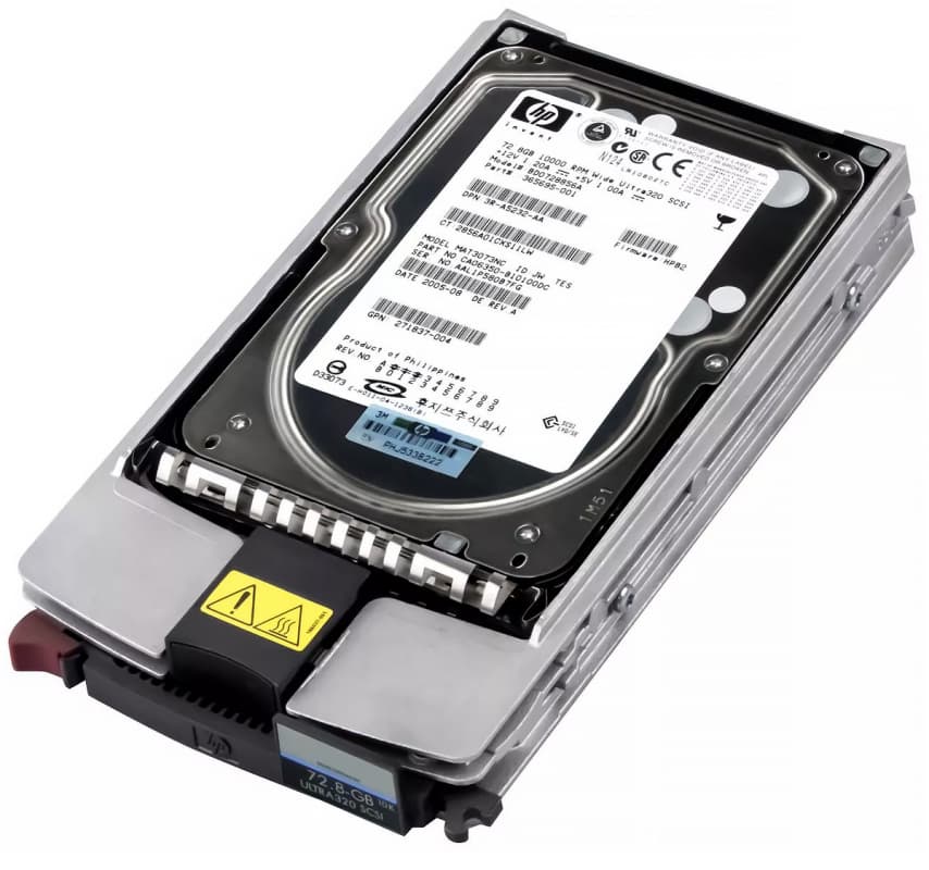 Жесткий диск HP BD0728856A 72,8Gb  U320SCSI 3.5" HDD