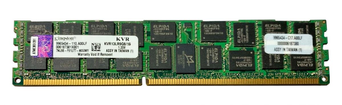 Оперативная память Kingston KVR13LR9Q8/16 DDRIII 16GB