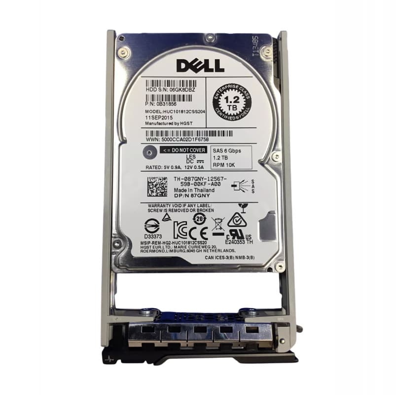 Жесткий диск Dell 0B31856 1,2Tb 10000 SAS 2,5" HDD