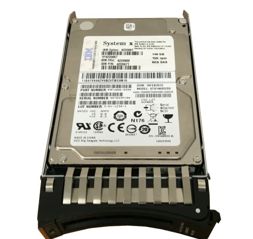 Жесткий диск IBM 42D0668 146Gb  SAS 2,5" HDD