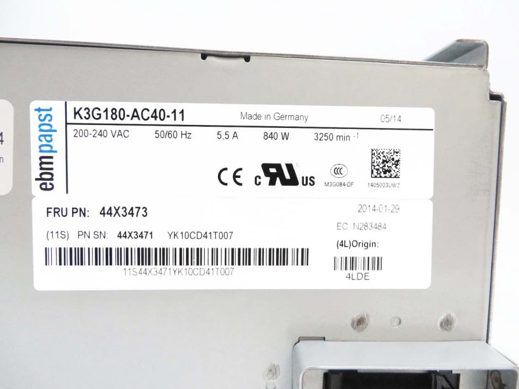 Вентилятор IBM K3G180-AC40-11 220v