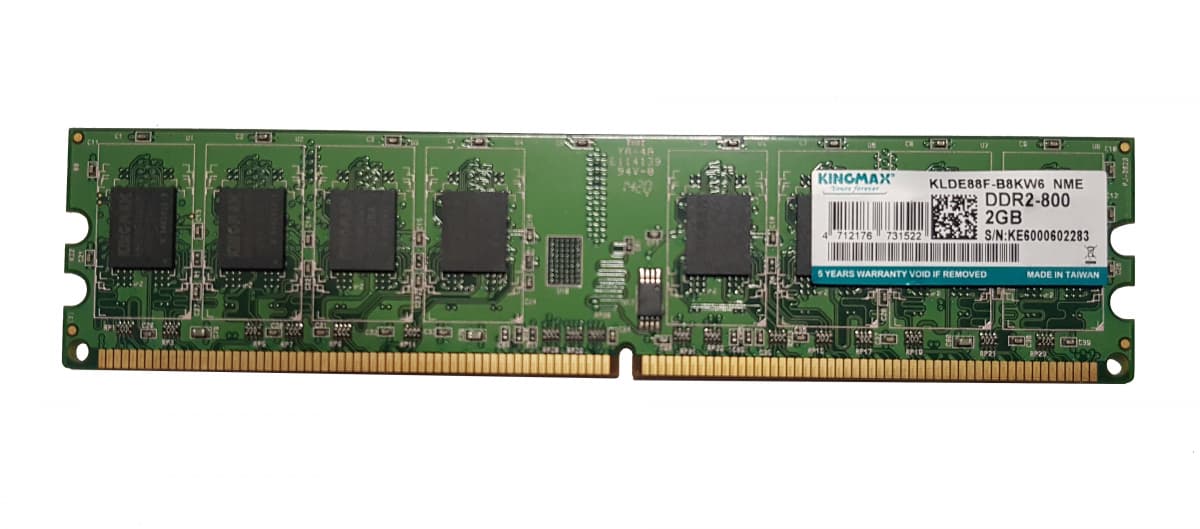 Оперативная память Kingmax KLDE88F-B8KW6 DDRII 2Gb
