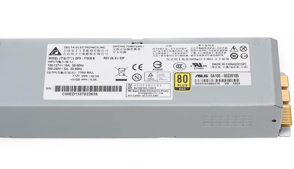 Резервный Блок Питания ASUS DPS-770CB 770W