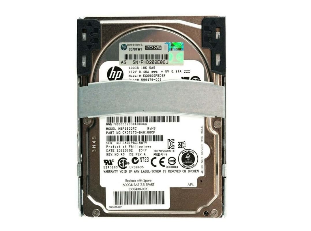 Жесткий диск HP 666438-001 600Gb SAS 2,5" HDD