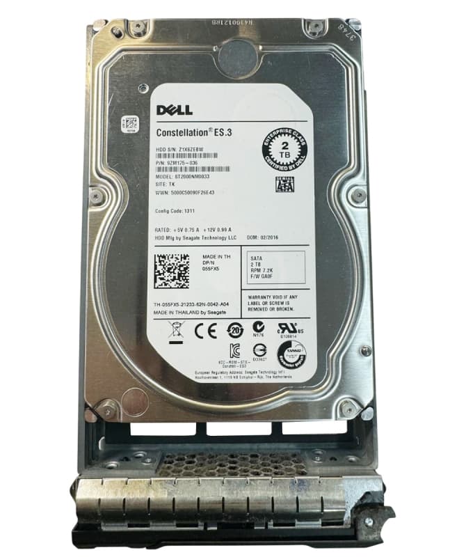 Жесткий диск Dell 55FX5 2Tb 7200 SATAIII 3.5" HDD