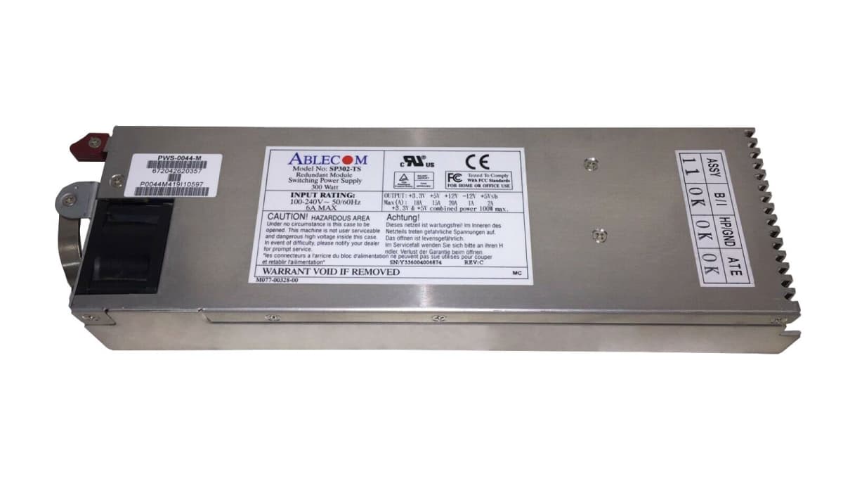 Резервный Блок Питания SuperMicro SP302-TS 300W