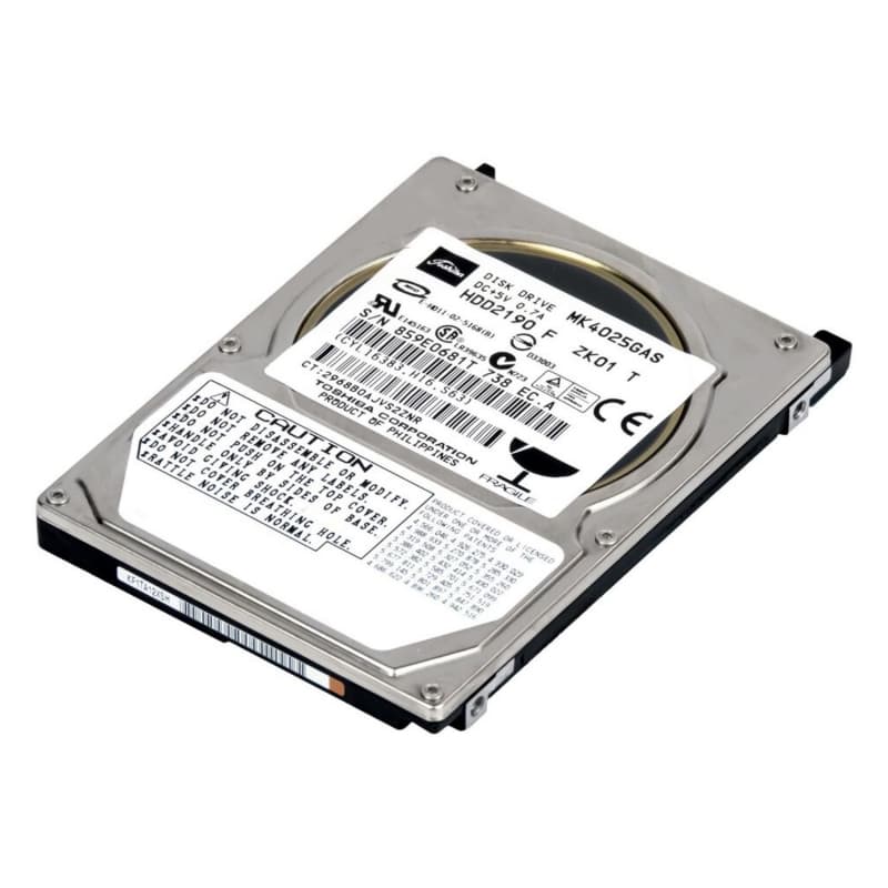 Жесткий диск Toshiba HDD2190 40Gb 4200 IDE 2,5" HDD