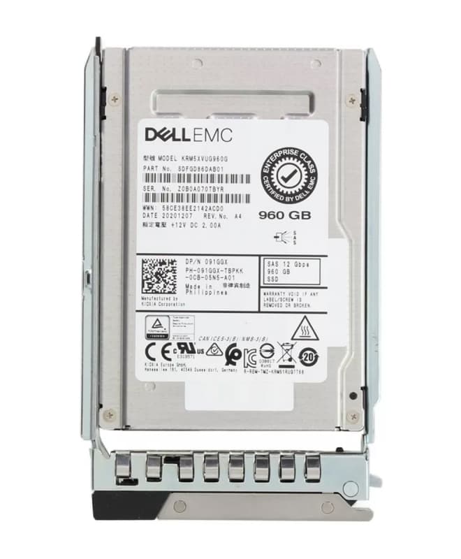 Жесткий диск Dell KRM5XVUG960G 960Gb SAS 2,5" SSD