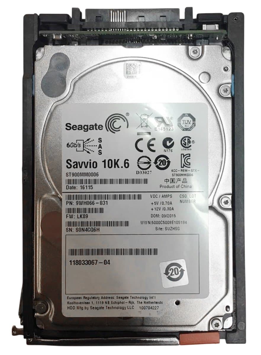 Жесткий диск EMC 118033067-04 900Gb 10000 SAS 2,5" HDD