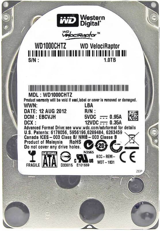 Жесткий диск Lenovo 0C19836 1Tb 10000 SATAIII 2,5" HDD