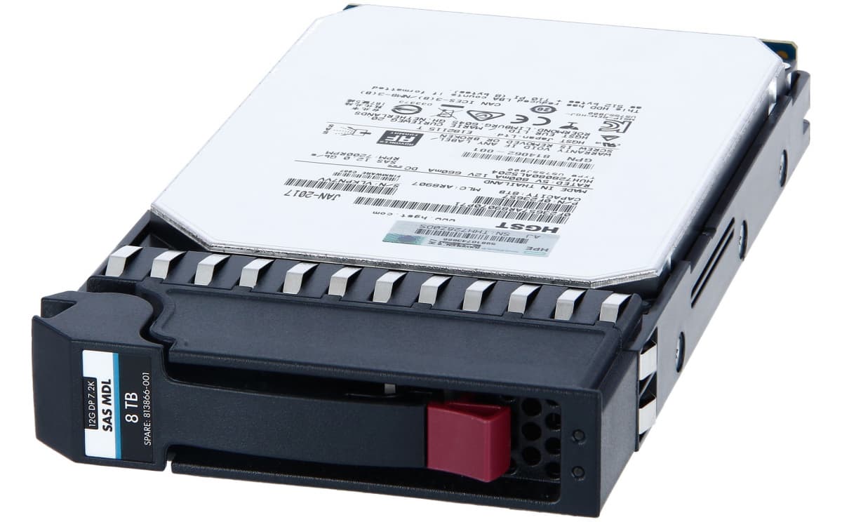 Жесткий диск HP 813866-001 8Tb 7200 SAS 3,5" HDD