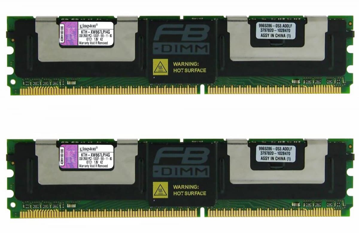 Оперативная память Kingston KTH-XW667LP/4G DDRII 4Gb