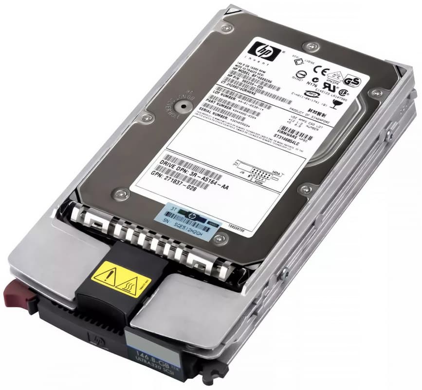 Жесткий диск HP 3R-A5164-AA 146,8Gb U320SCSI 3.5" HDD