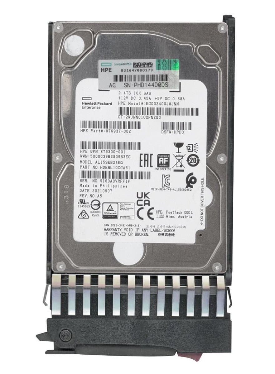 Жесткий диск HP 2,4Tb 10000 SAS 2.5" HDD HDEBL10CGA51