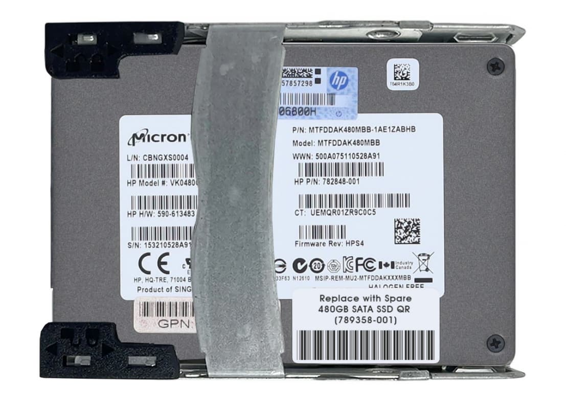 Жесткий диск HP 789358-001 480Gb SATAIII 2,5" SSD