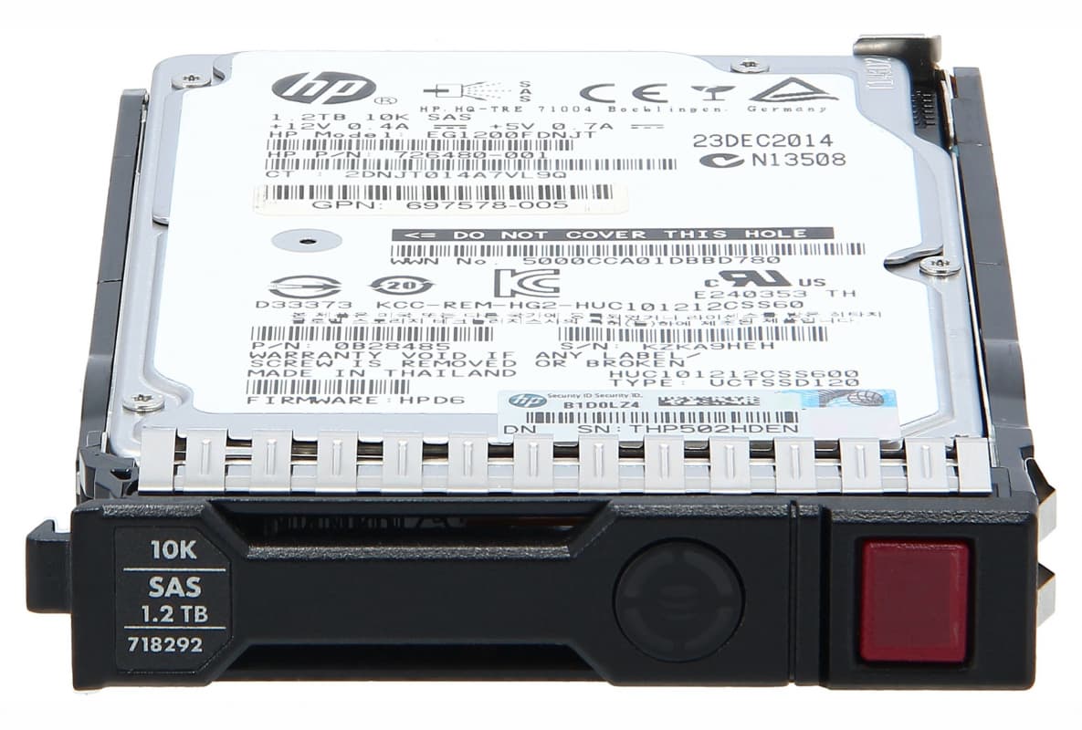 Жесткий диск HP 718292-001 1,2Tb 10000 SAS 2,5" HDD