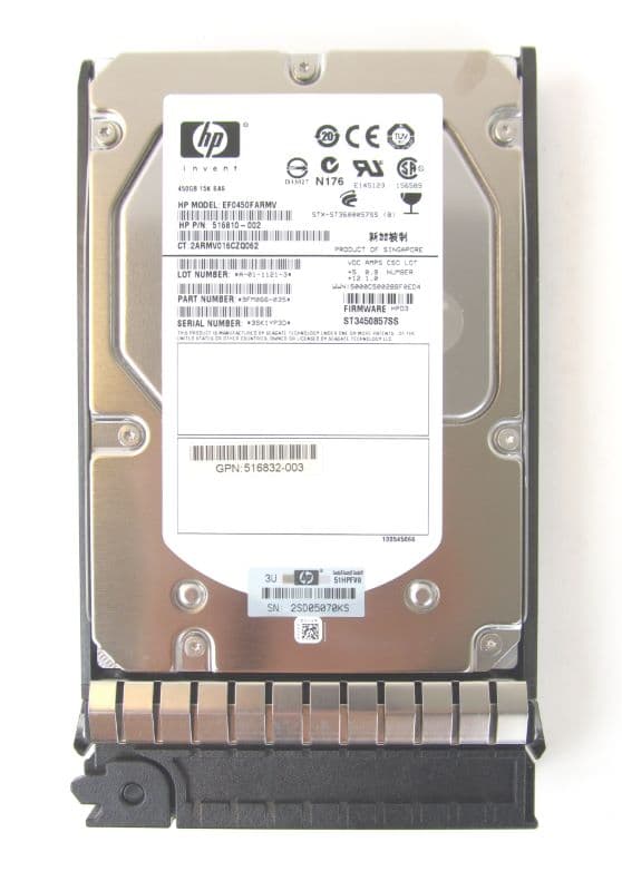Жесткий диск HP 516816-B21 450Gb  SAS 3,5" HDD