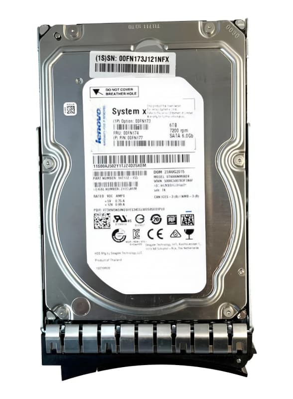 Жесткий диск Lenovo 1HT17Z-155 6Tb 7200 SATAIII 3.5" HDD