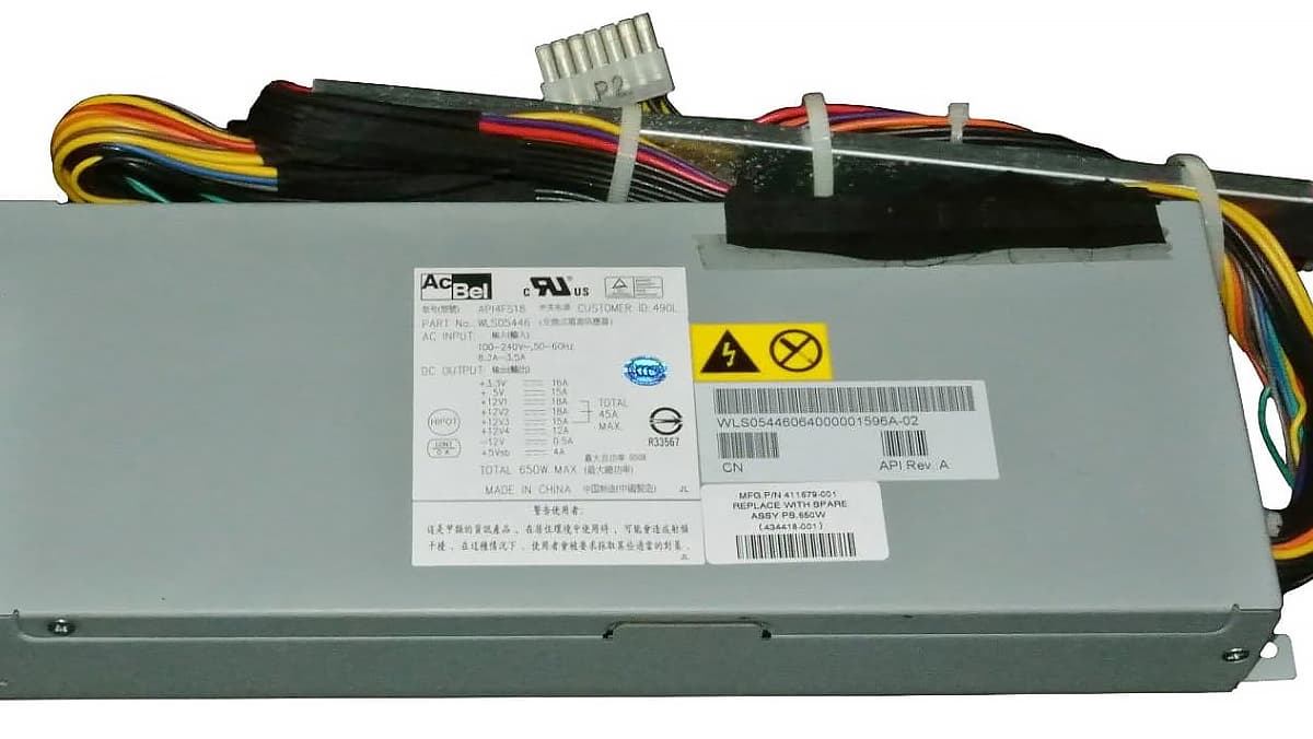 Блок Питания HP 411679-001 650W