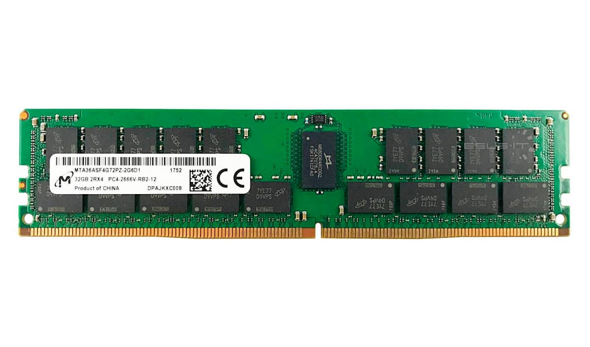 Оперативная память Micron MTA36ASF4G72PZ-2G6D1 DDRIV 32GB
