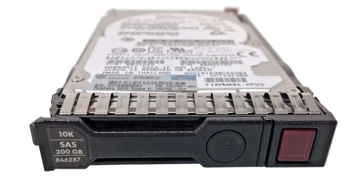 Жесткий диск HP 846287-001 300Gb 10000 SAS 2,5" HDD