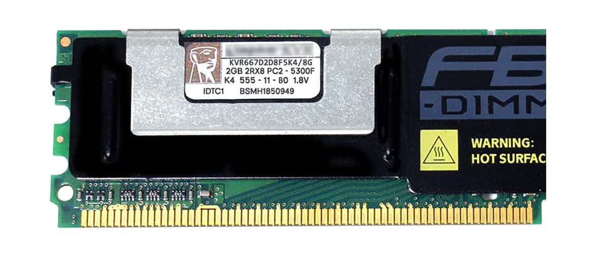 Оперативная память Kingston KVR667D2D8F5K4/8G  DDRII 8Gb