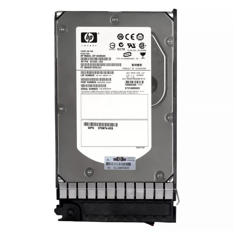 Жесткий диск HP 431943-003 146Gb  SAS 3,5" HDD