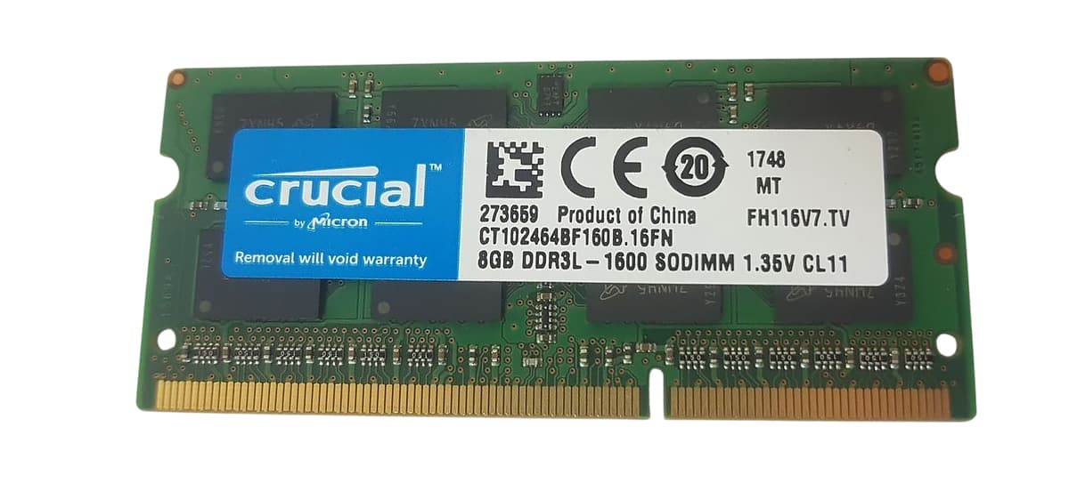 Оперативная память Crucial CT102464BF160B.16FN DDRIII 8Gb
