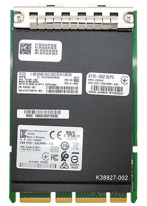 Сетевой Адаптер Intel X710-DA2 OCP3 10Gb